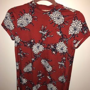 Floral printed dress